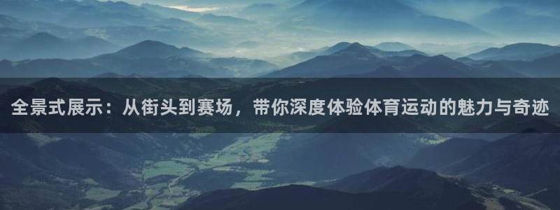 凯发官方正版app五金厂：全景式展示：从街头到赛场，
