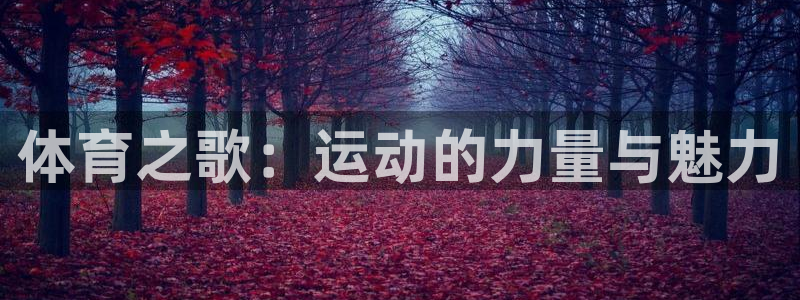 凯发官网下载平台注册：体育之歌：运动的力量与魅力